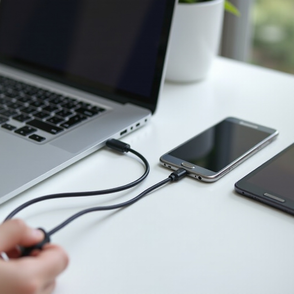 collegare il telefono Samsung S21 al computer per trasferire file