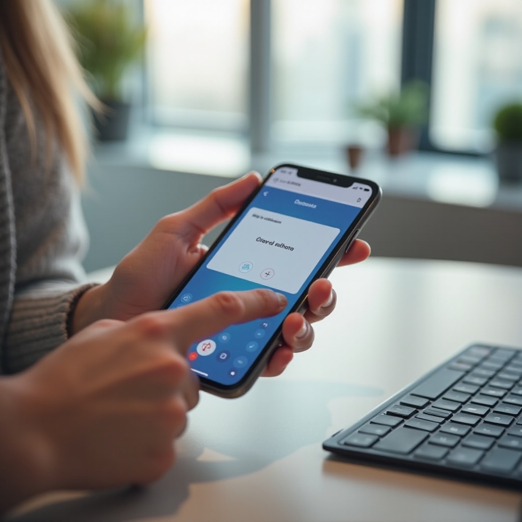 come rendere più piccola la chiamata telefonica su Webex