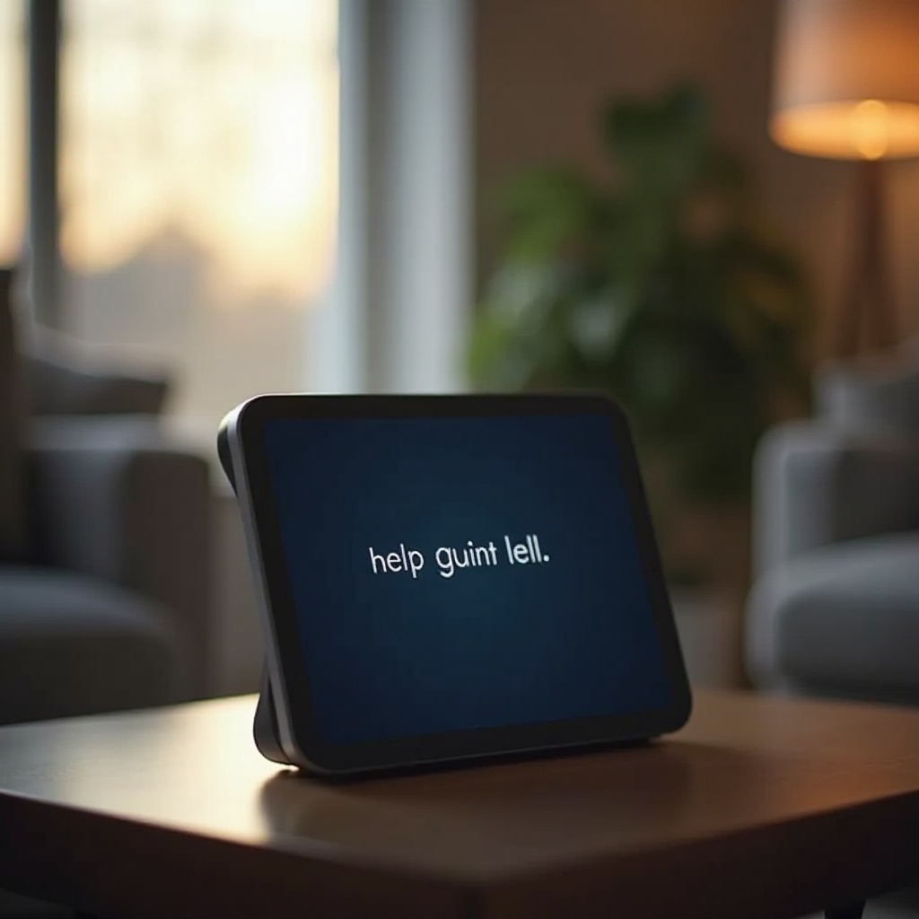 my echo show is not responding