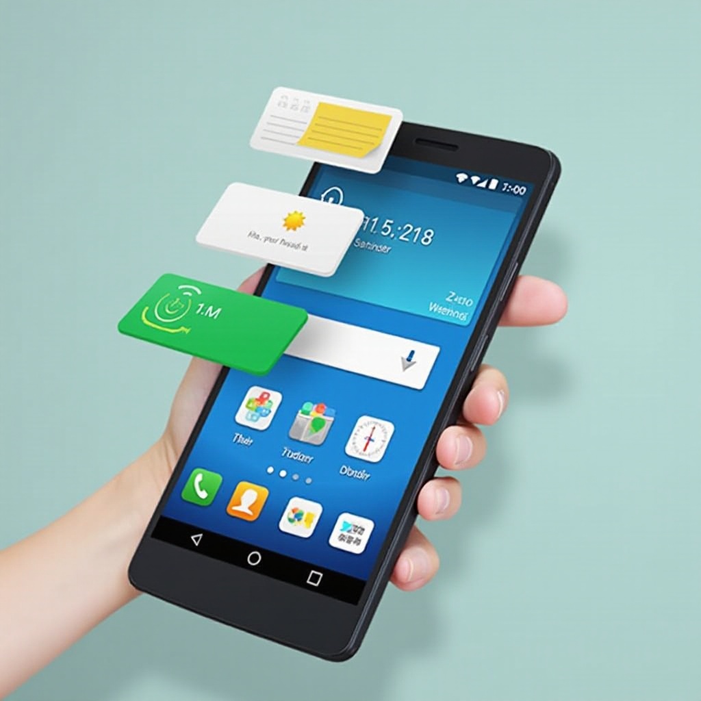 comment organiser mon téléphone Android
