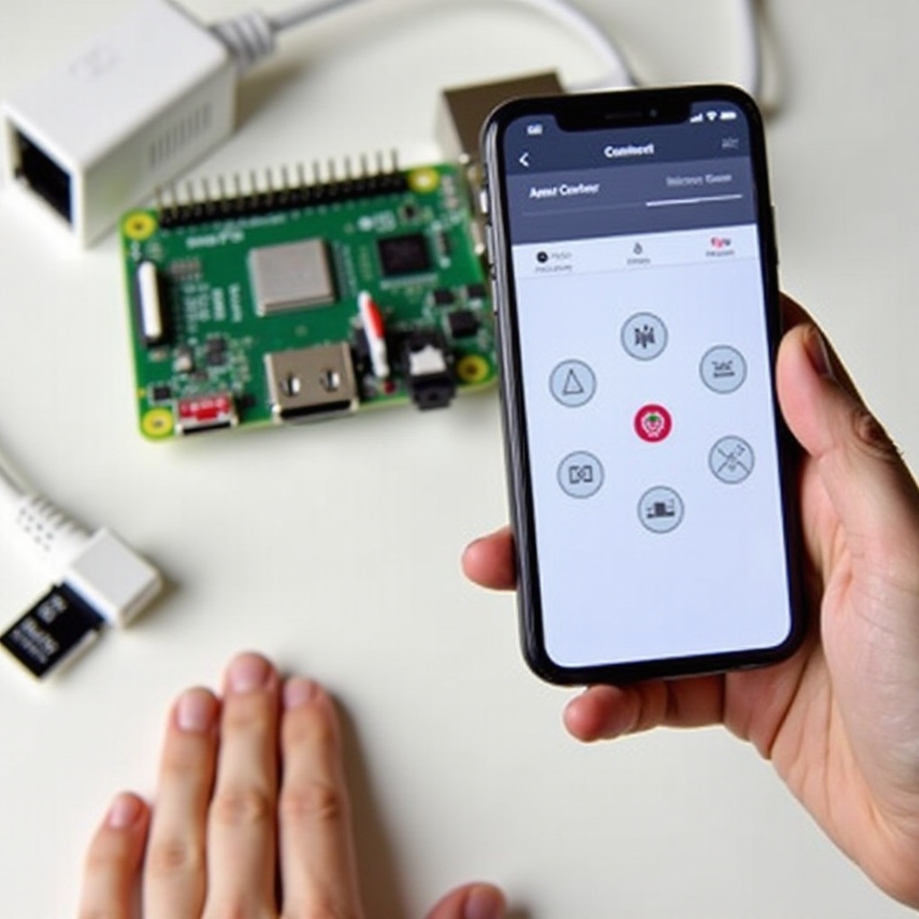 cómo controlar el Raspberry Pi 3 desde el teléfono