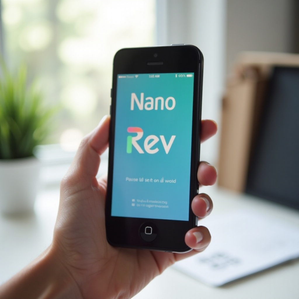 instrucciones de la aplicación telefónica nano 33 rev 2