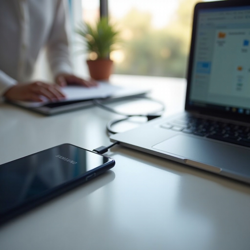 connecter le téléphone Samsung S21 à l'ordinateur pour transférer des fichiers