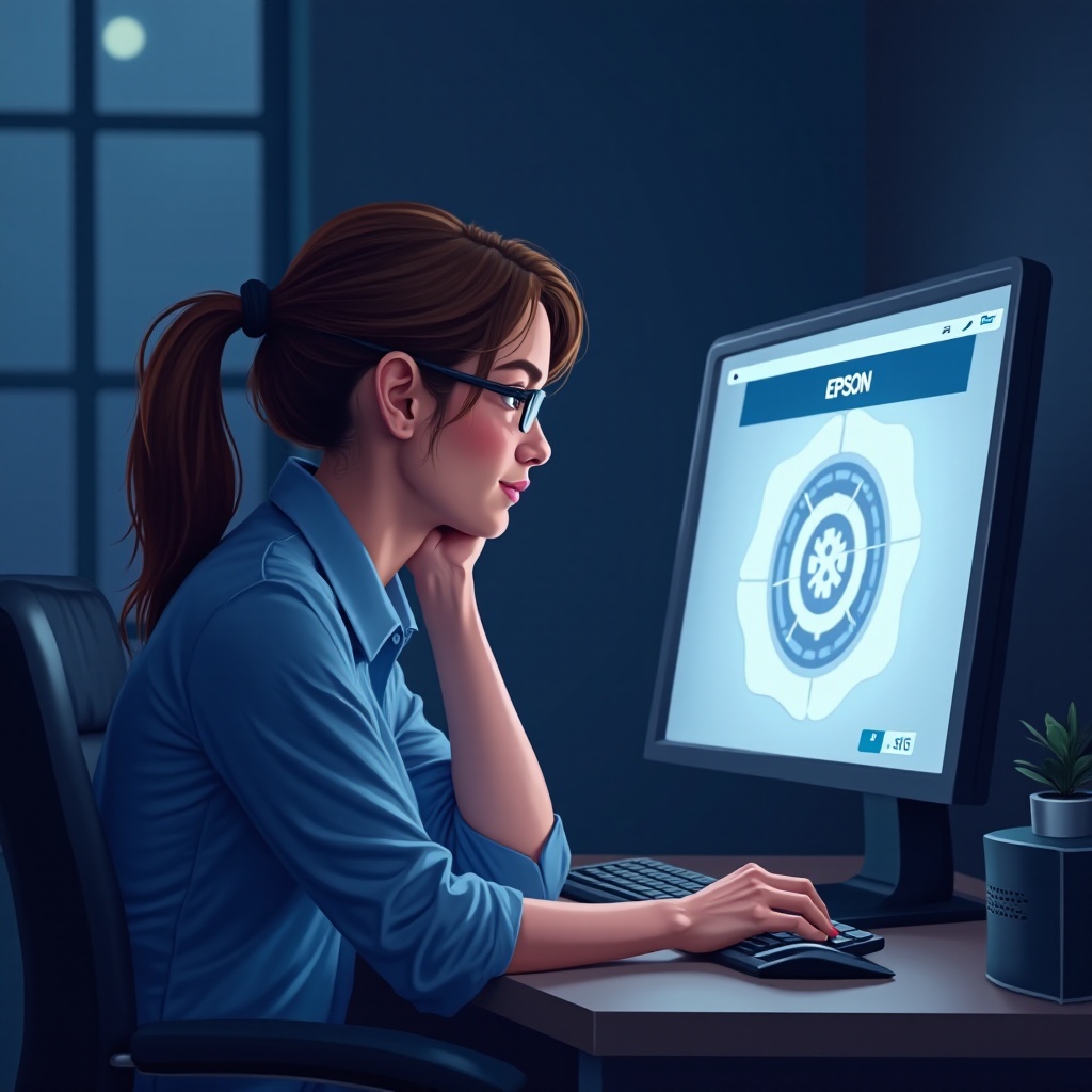 alignement de la tête d'impression Epson ne fonctionne pas