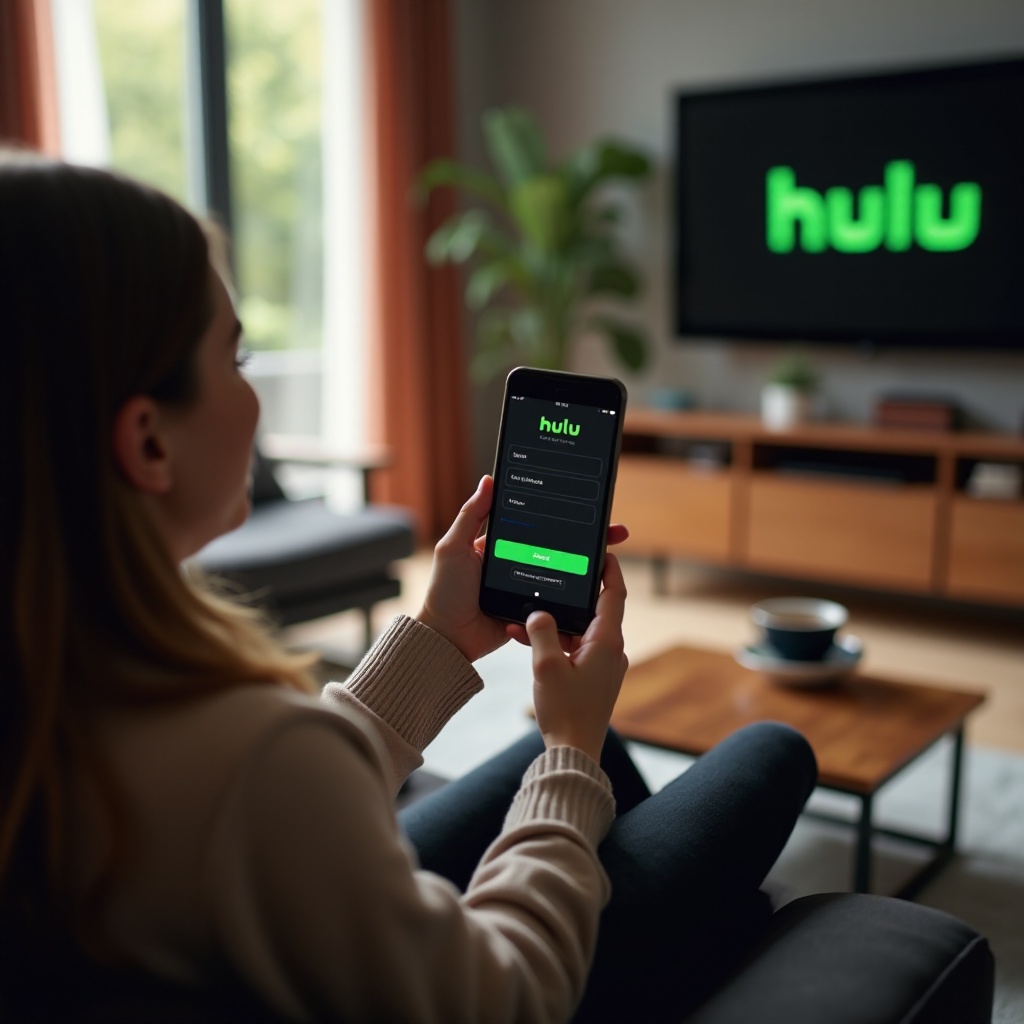 connexion à Hulu par téléphone