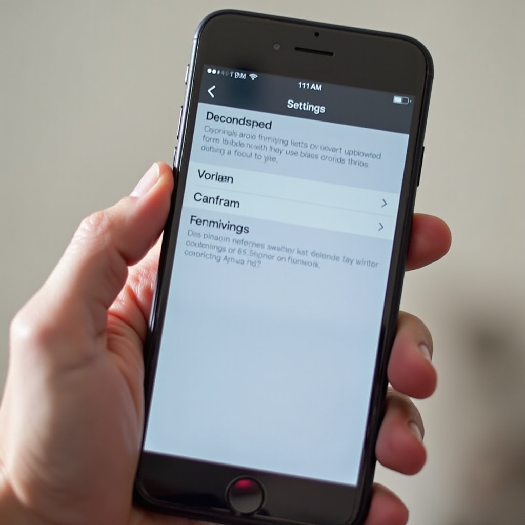 telefooninstellingen zeggen dat het mobiele netwerk is losgekoppeld