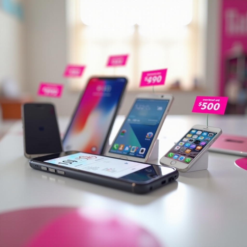 cuánto cuesta un teléfono mensualmente en T-Mobile