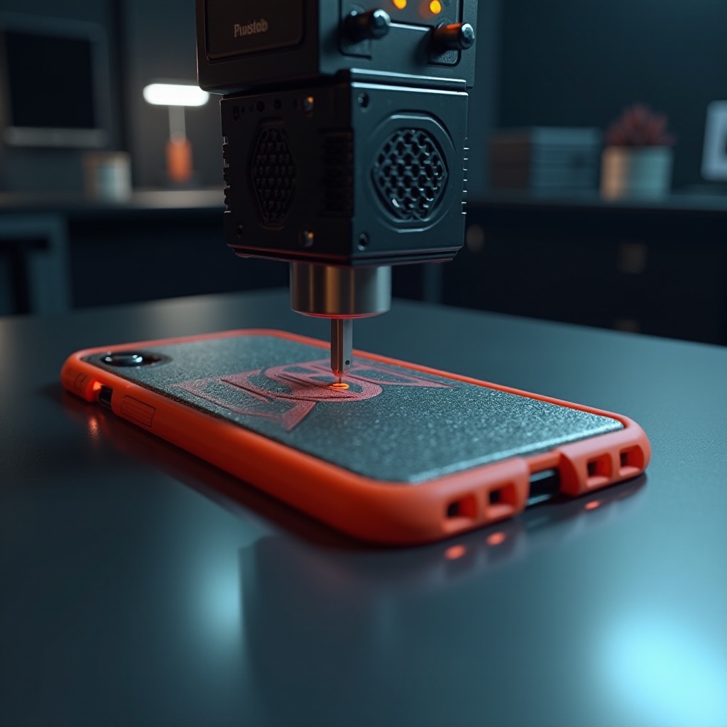modelo 3D de funda para teléfono Doom
