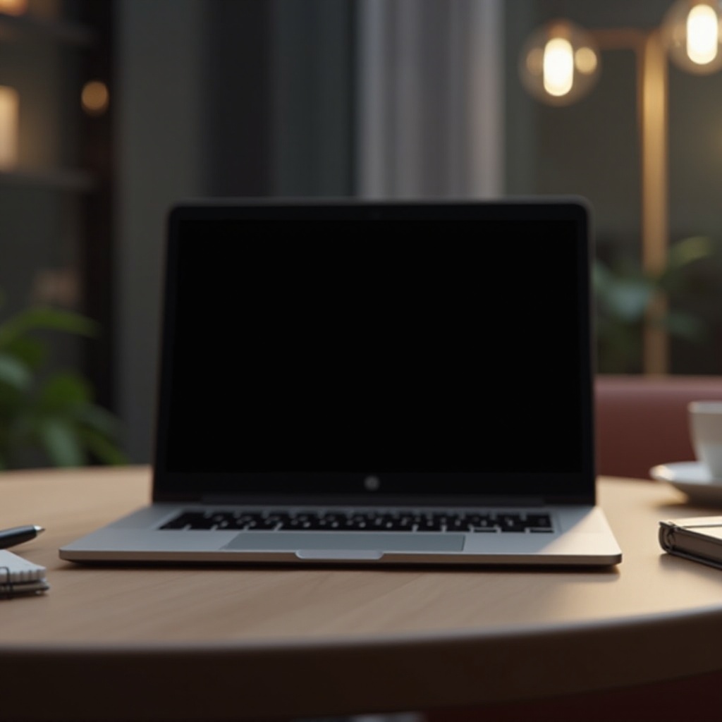 hp chromebook black screen of death