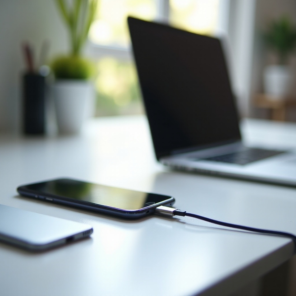 conectar el teléfono Samsung S21 a la computadora para transferir archivos