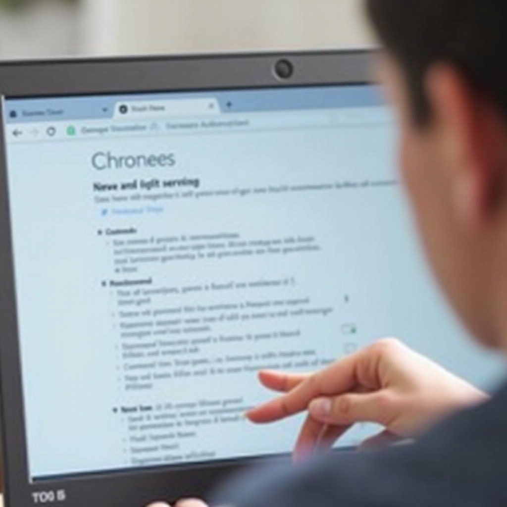 cómo desactivar la aceleración de hardware en Chromebook