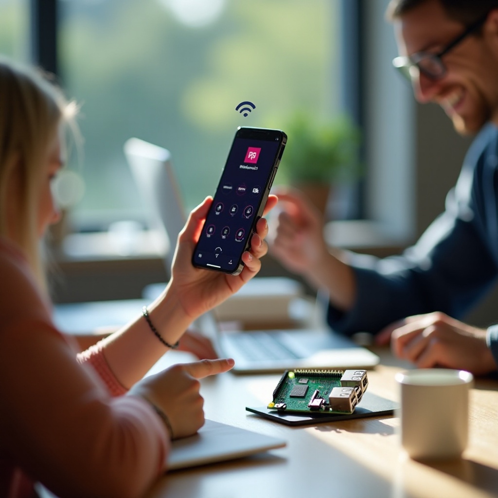 how to control raspberry pi 3 from phone