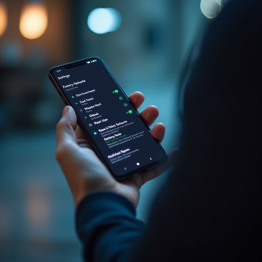 how to factory reset android without password