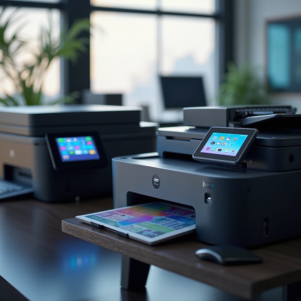 do laserjet printers print in color