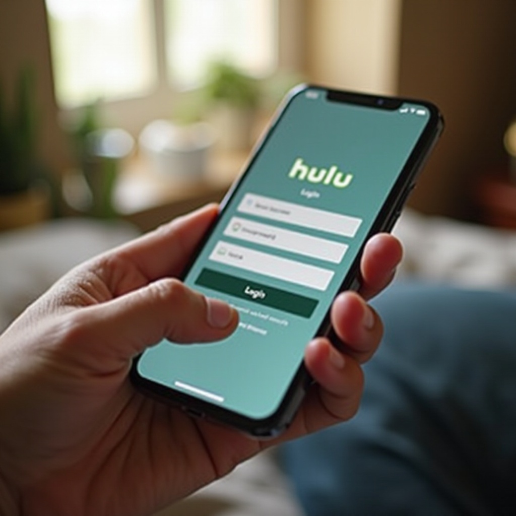 hulu login by phone