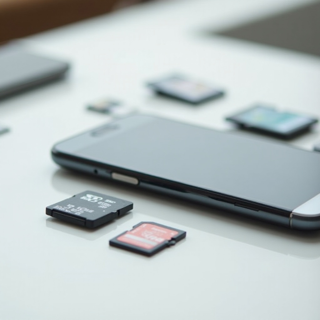 SD-Karte im Android A15 Telefon