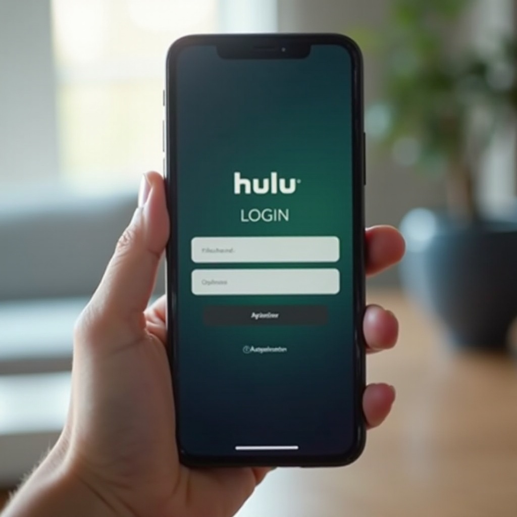 Hulu-kirjautuminen puhelimella