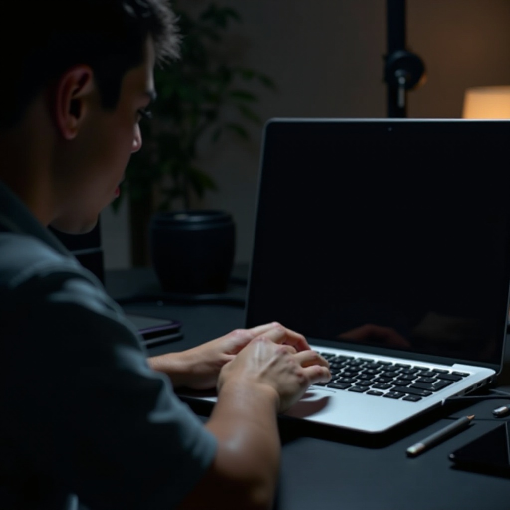 HP Chromebook écran noir de la mort