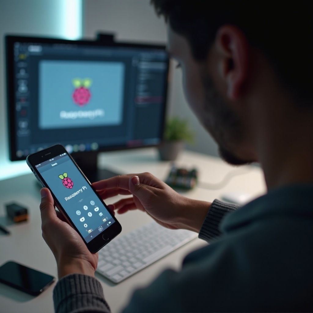 hoe je de Raspberry Pi 3 vanaf je telefoon bestuurt